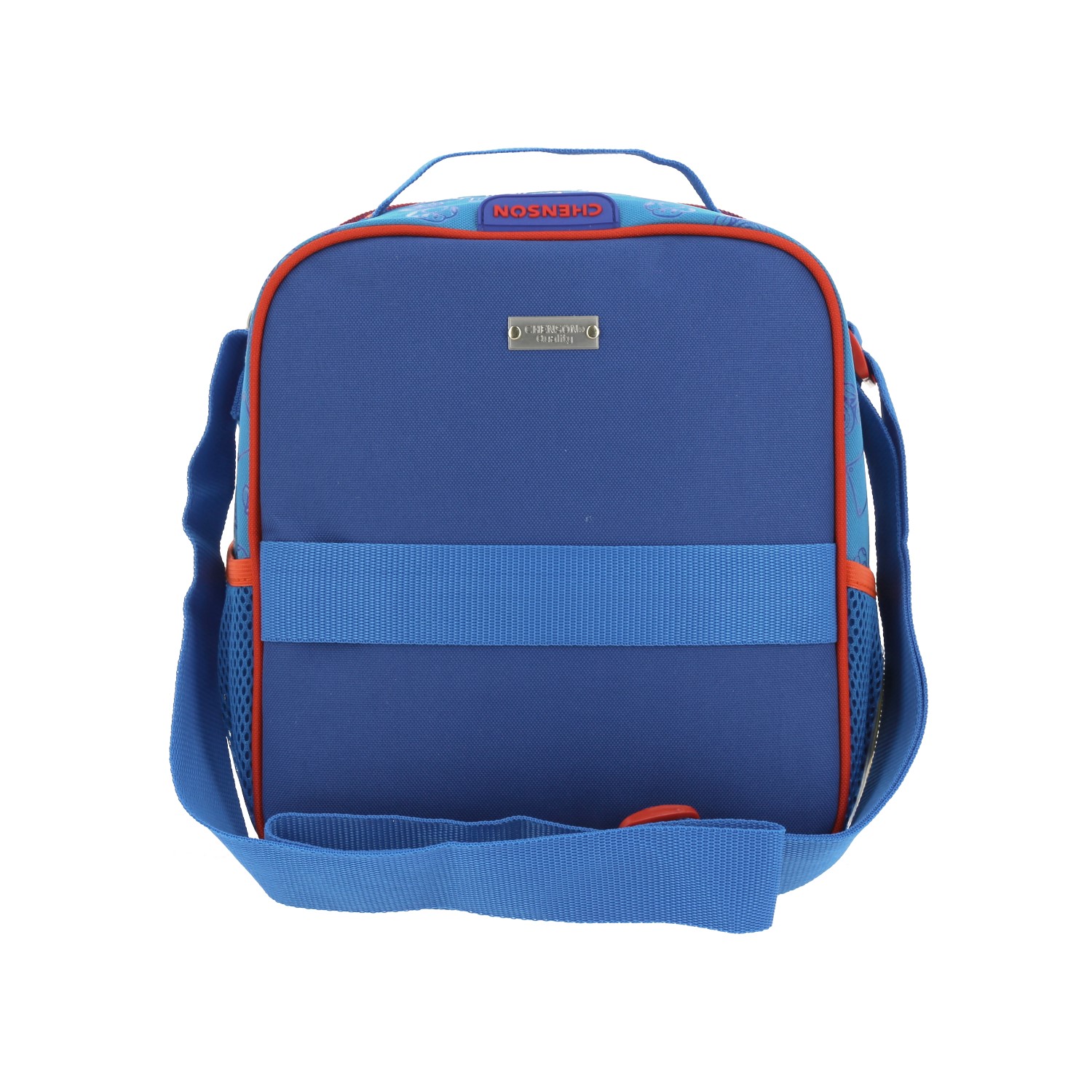 Lonchera escolar Mario Bros by Chenson en azul con forro térmico 4