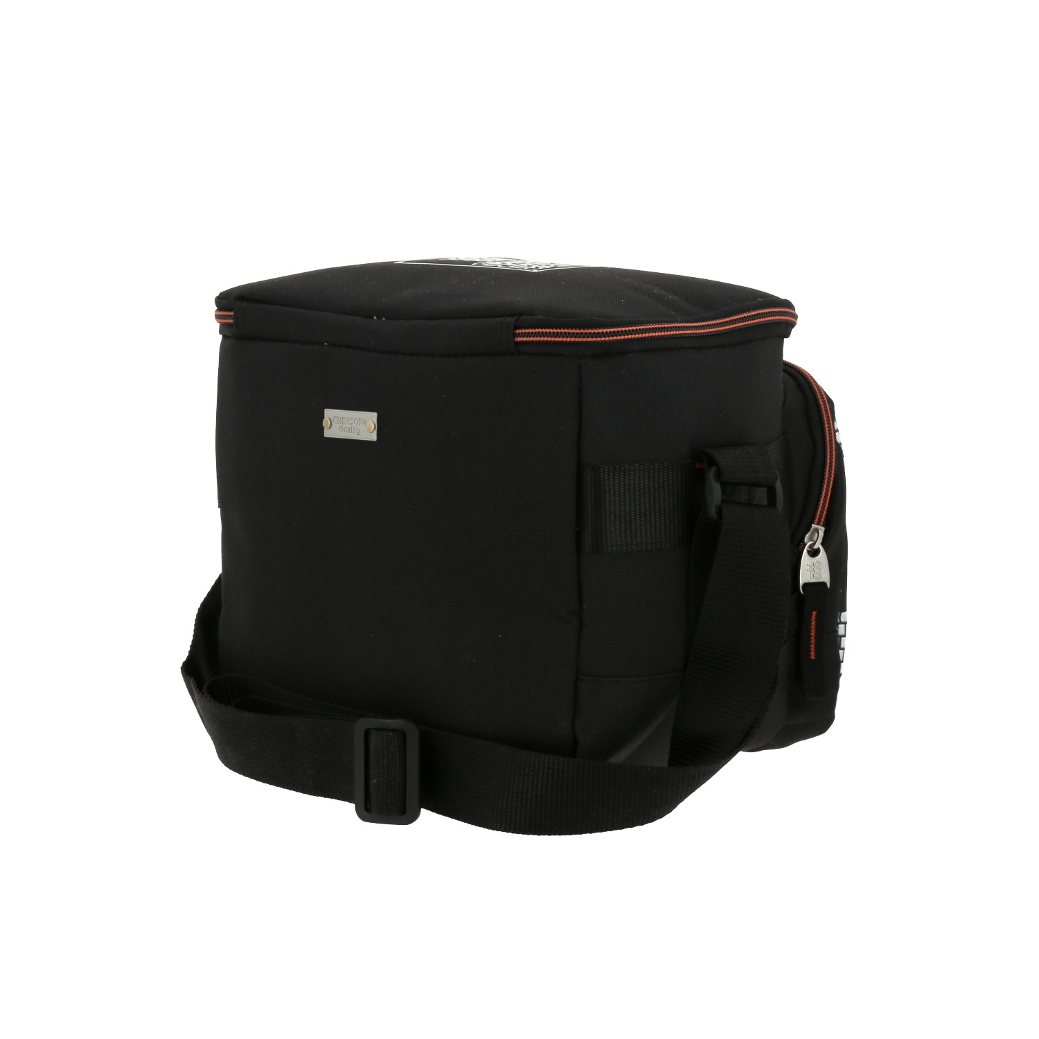 Lonchera escolar Mario Bros by Chenson negra con forro térmico y amplio espacio 5