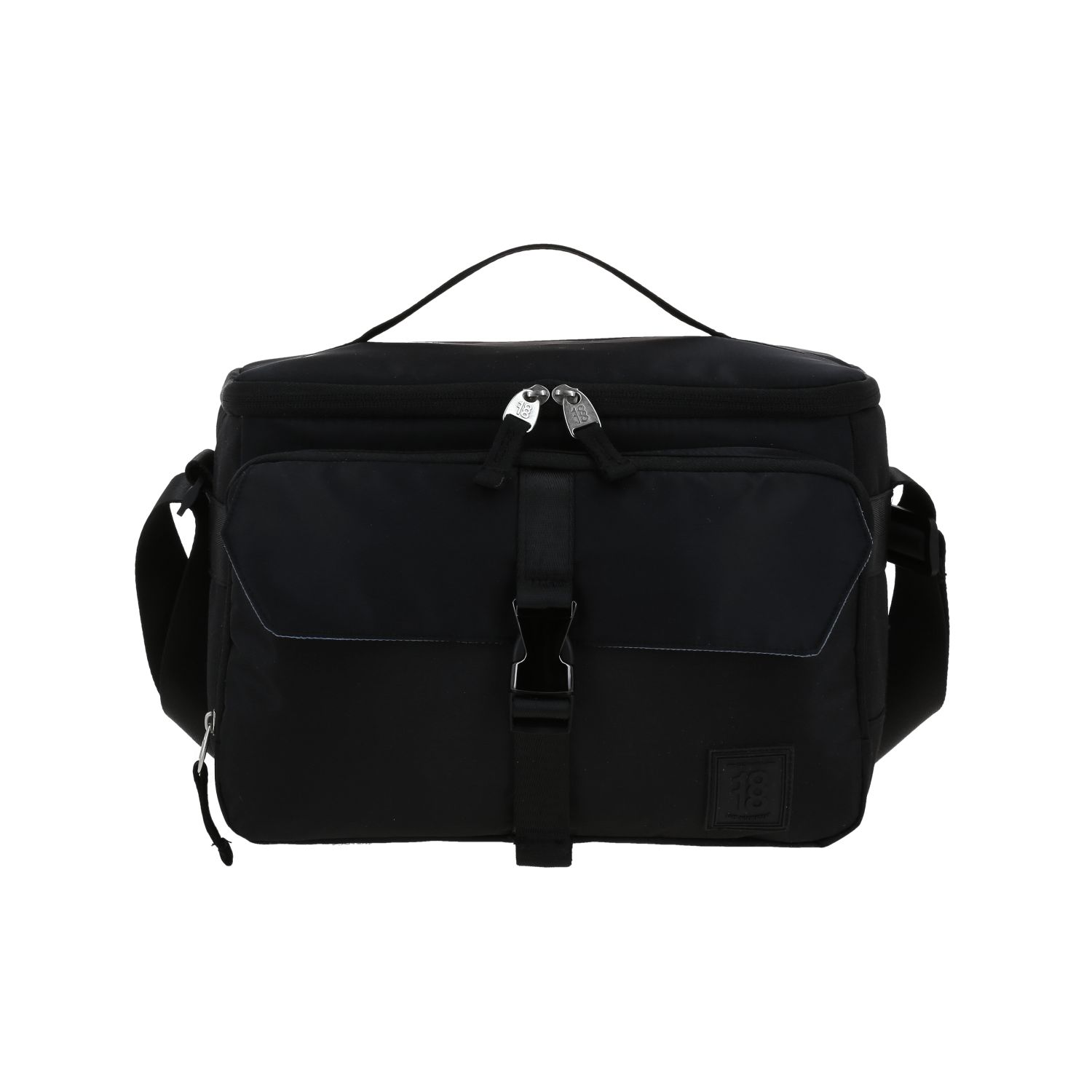 Lonchera escolar térmica 1818 by Chenson negra con amplio compartimento