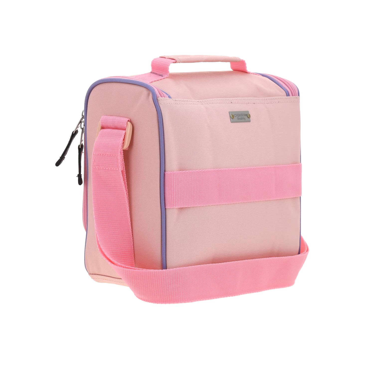 Lonchera escolar térmica Chenson Clásico beige con amplio compartimento 3