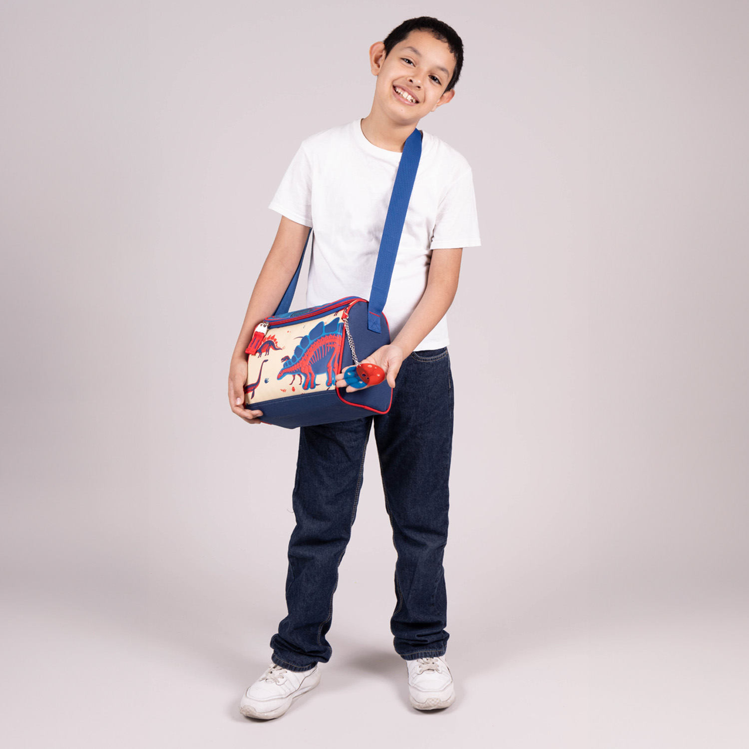 Lonchera Escolar Térmica Chenson Original Azul – Ideal para Primaria - vista 2