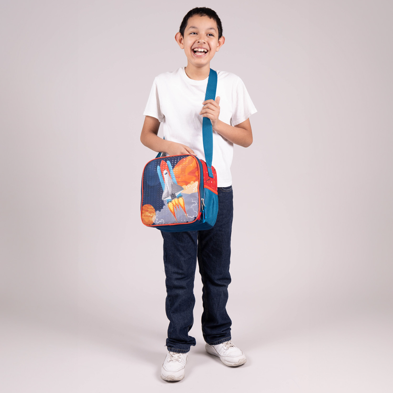 Lonchera Escolar Térmica Chenson Original Magenta – Ideal para Primaria - vista 2