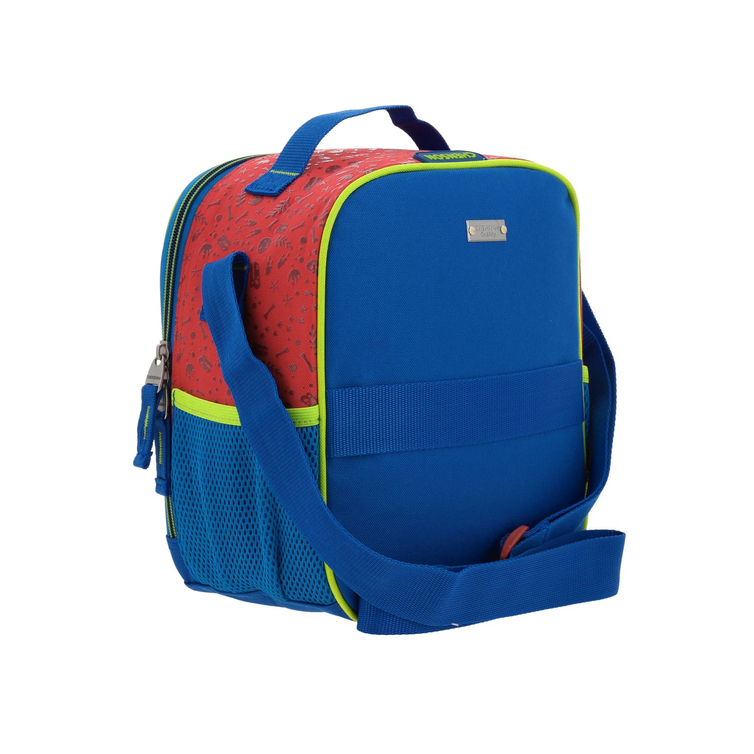 Lonchera escolar térmica Chenson Original roja con compartimento amplio 3