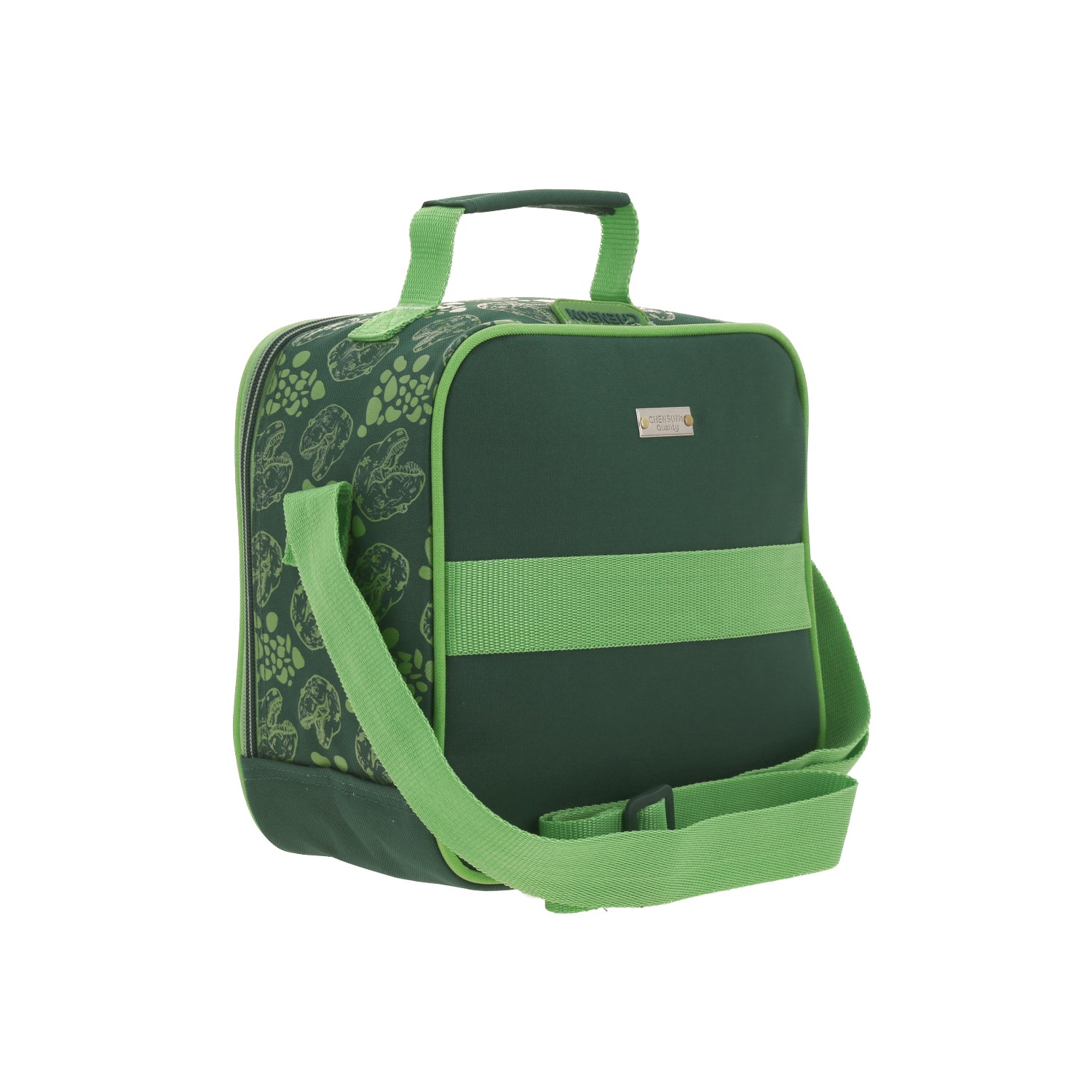 Lonchera Escolar Térmica Chenson Original Verde con Compartimento Amplio 3