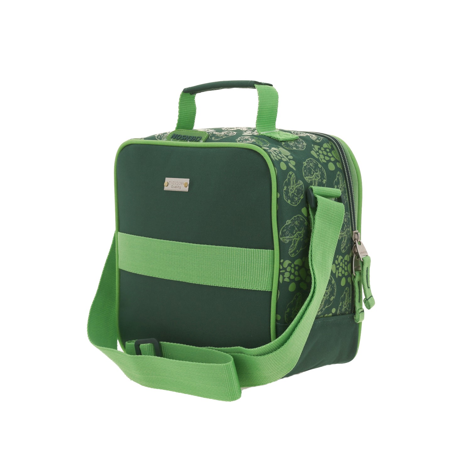 Lonchera Escolar Térmica Chenson Original Verde con Compartimento Amplio 5