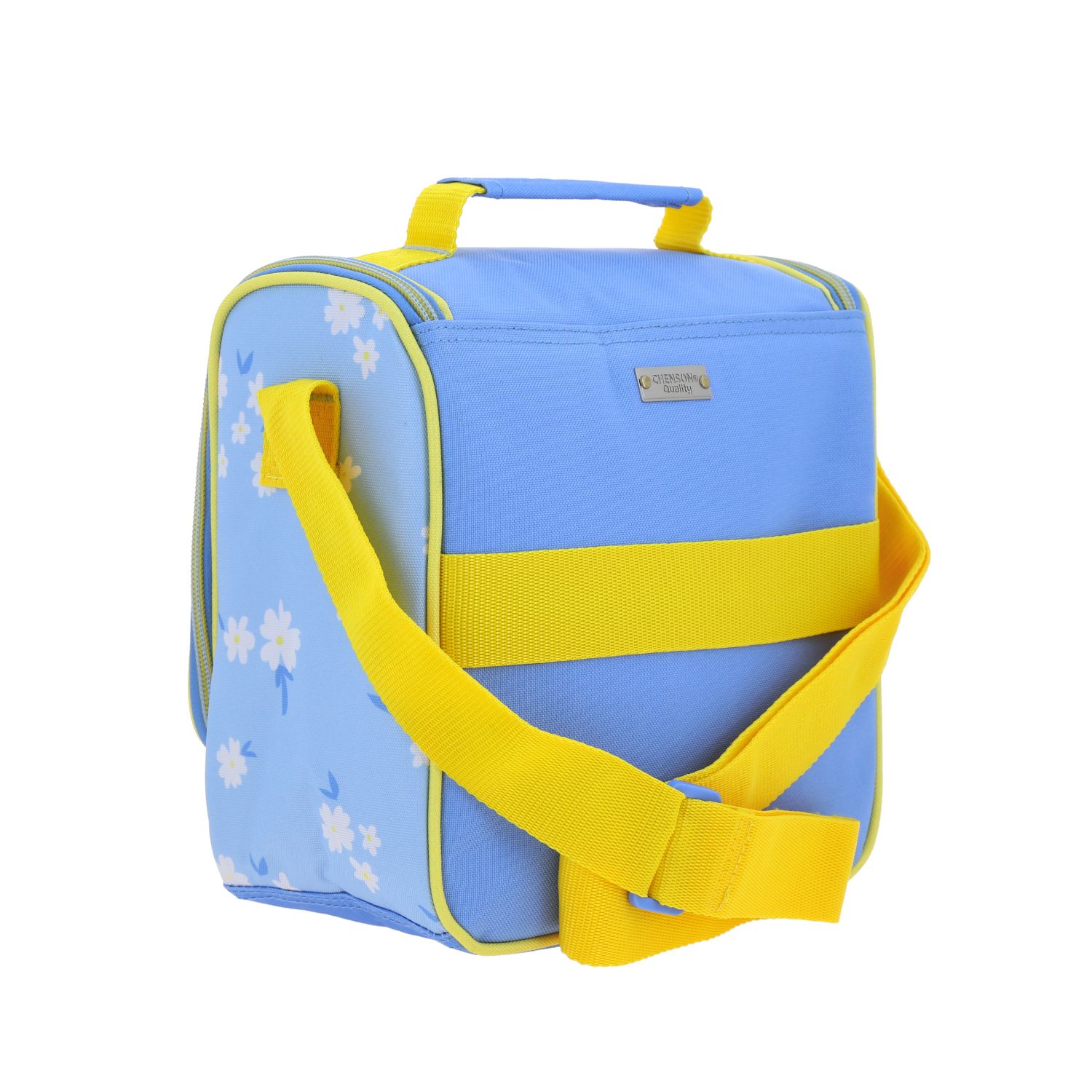 Lonchera escolar térmica Happy Girl azul para niña – Ideal para la escuela 3