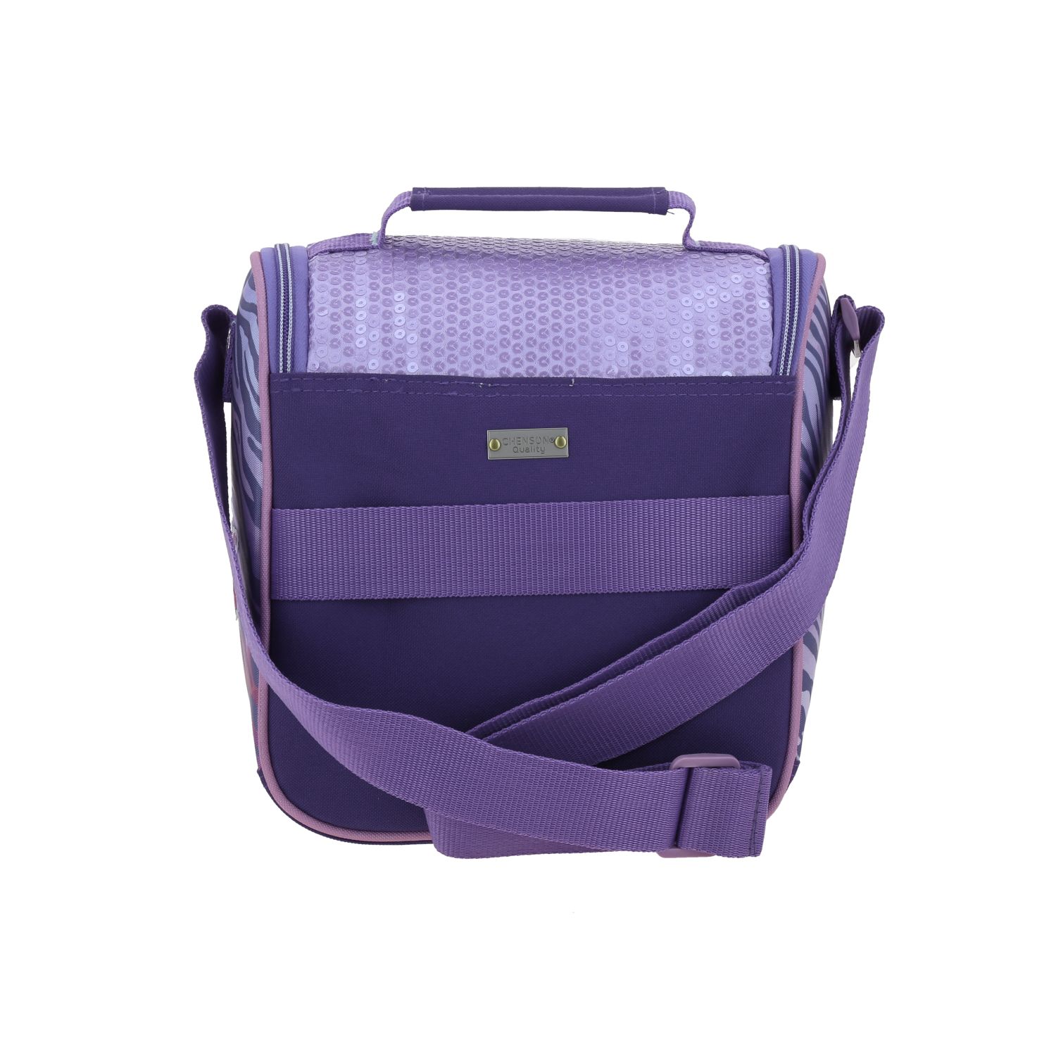 Lonchera escolar térmica Happy Girl by Chenson color uva para niña – Ideal para secundaria 4
