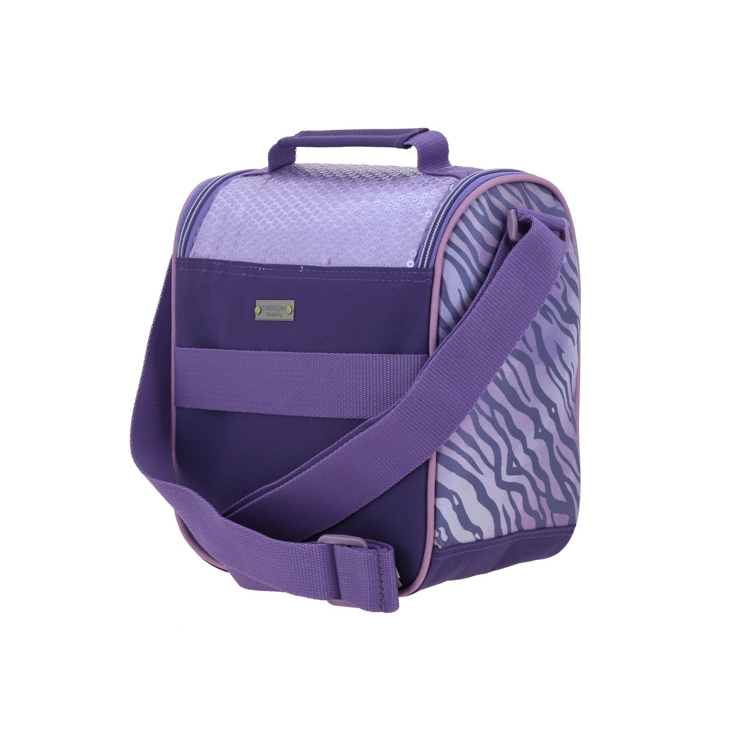 Lonchera escolar térmica Happy Girl by Chenson color uva para niña – Ideal para secundaria 5