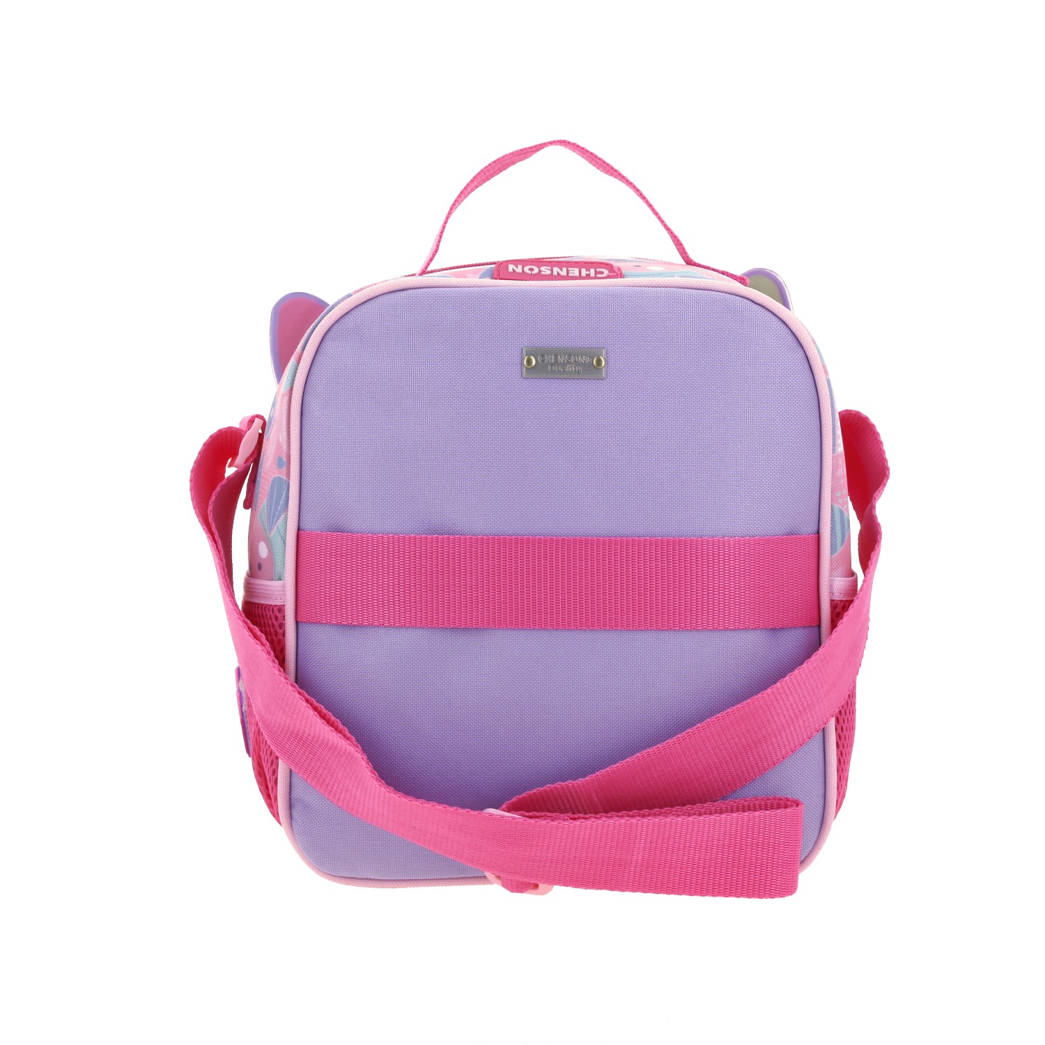 Lonchera escolar térmica Happy Girl by Chenson iridiscente para niña – Perfecta para la primaria 4