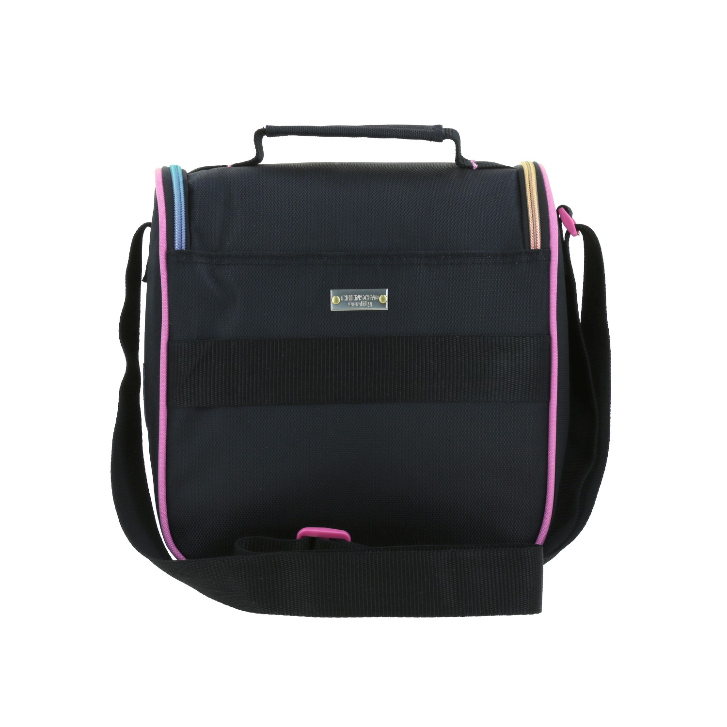 Lonchera escolar térmica Happy Girl by Chenson negra para niña | Ideal para secundaria 4