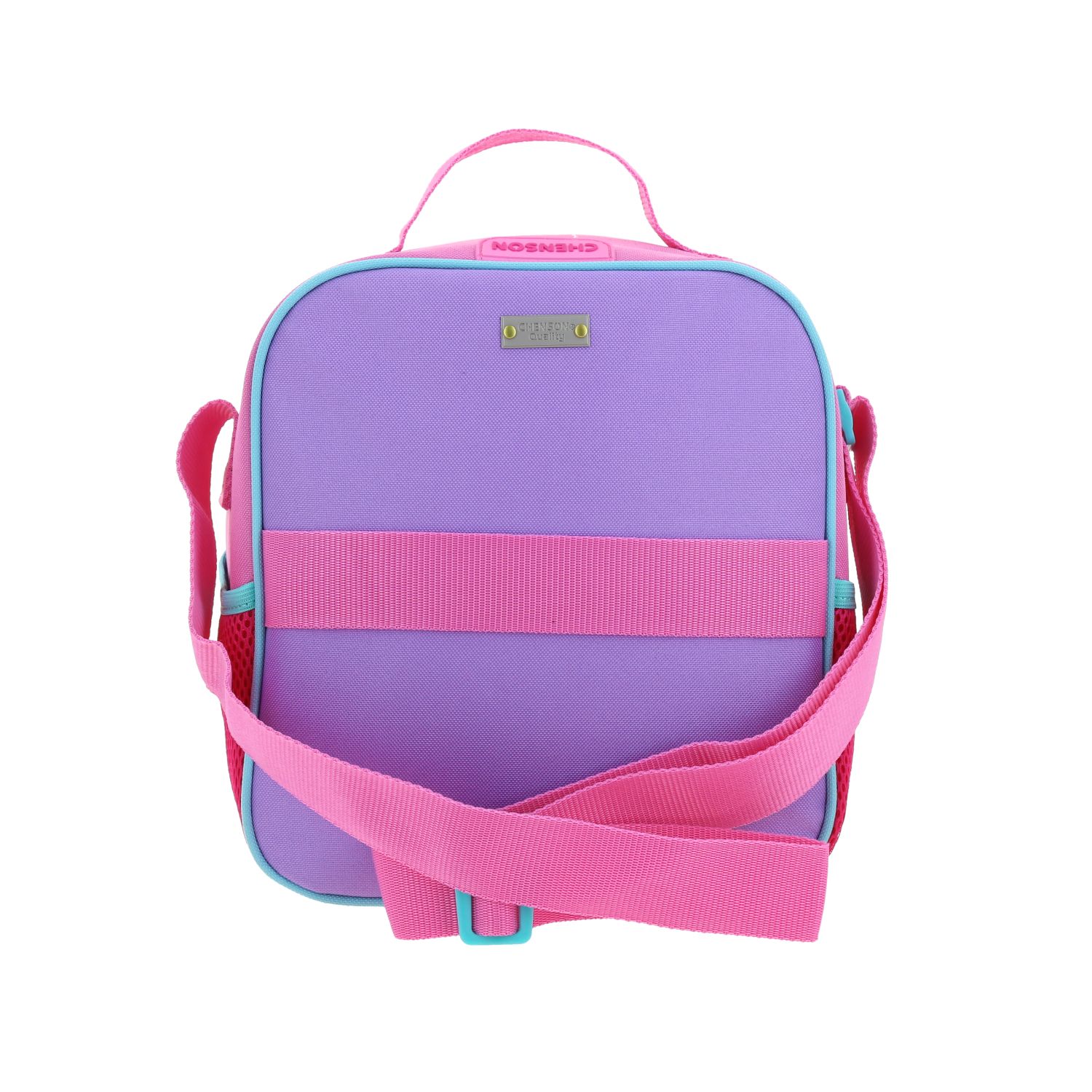 Lonchera escolar térmica Happy Girl Rosa para niña – Ideal para primaria 4