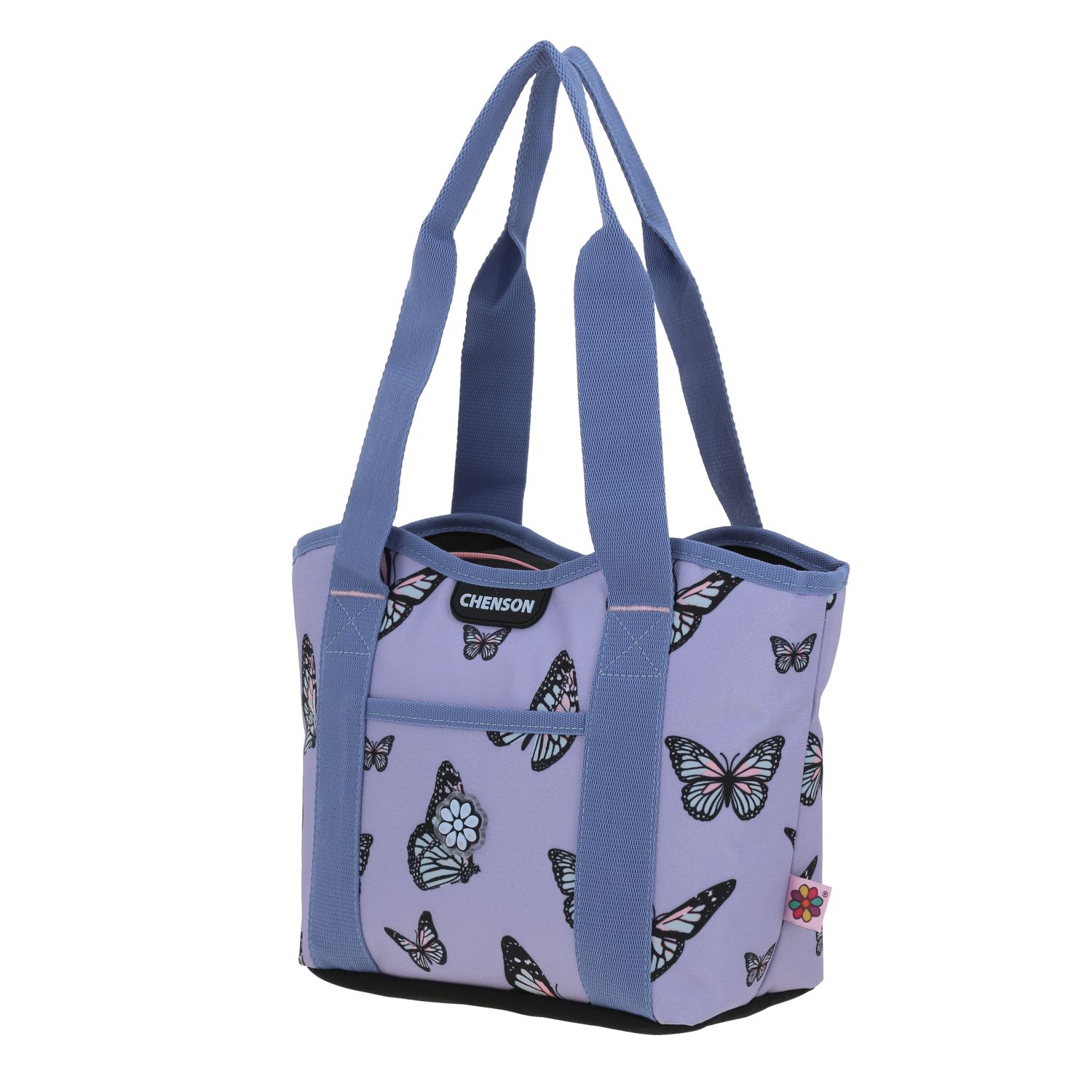 Lonchera escolar térmica Happy Girl Violeta para niña – Ideal para secundaria 2