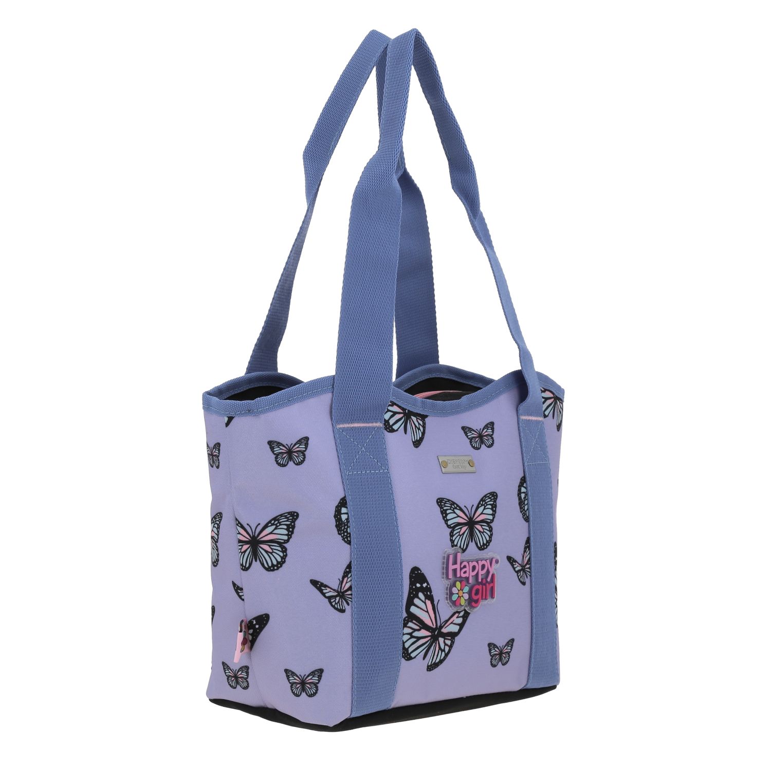 Lonchera escolar térmica Happy Girl Violeta para niña – Ideal para secundaria 3