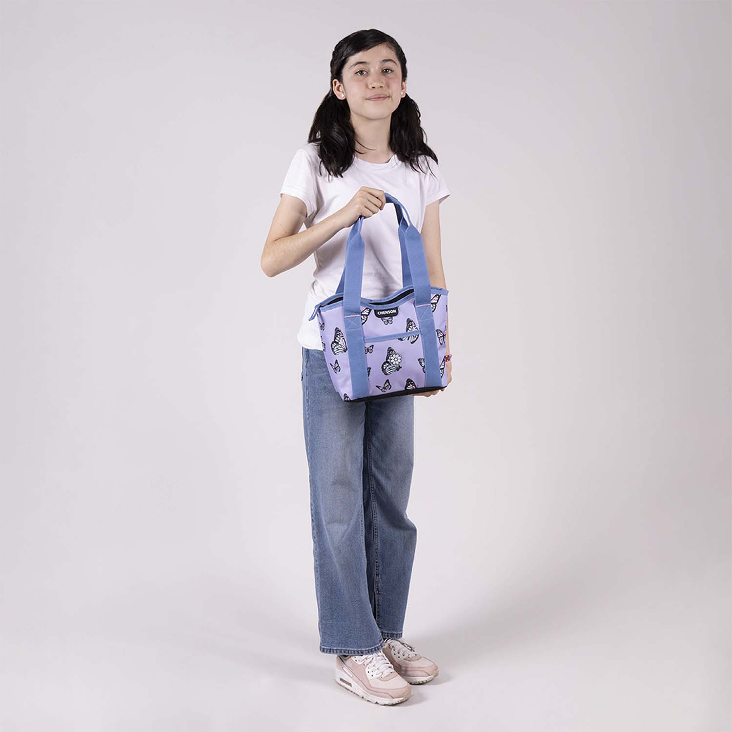 Lonchera escolar térmica Happy Girl Violeta para niña – Ideal para secundaria - vista 2