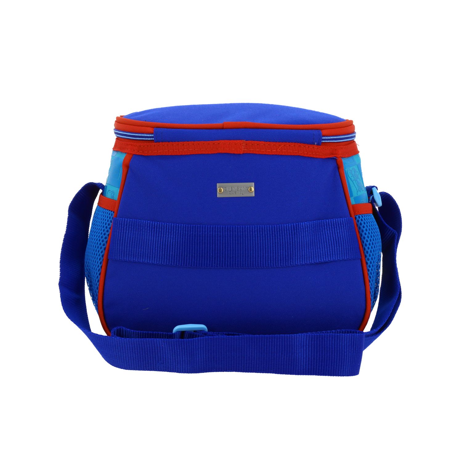 Lonchera Escolar Térmica Mario Bros by Chenson Azul con Asa Ajustable 4