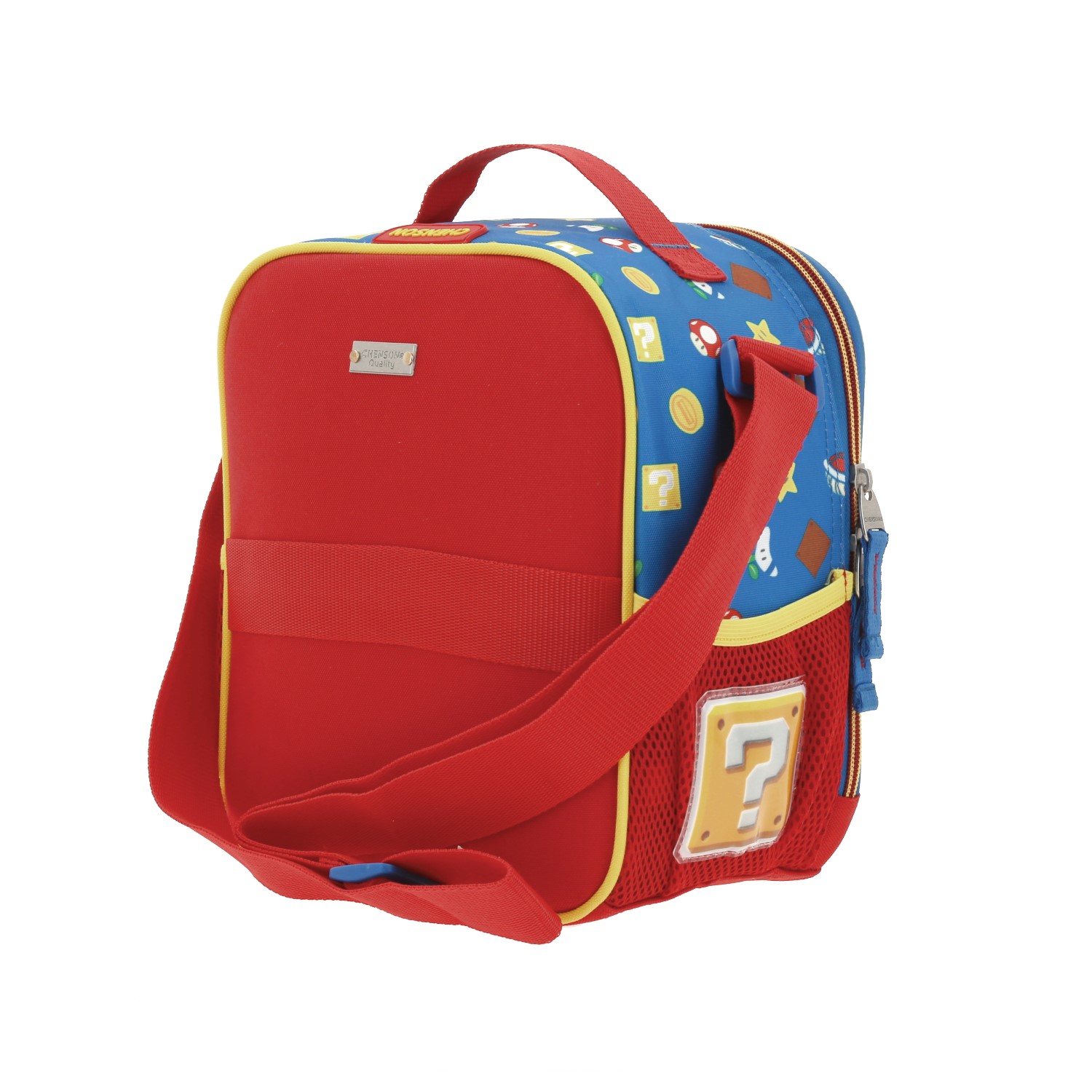 Lonchera escolar térmica Mario Bros by Chenson azul para niño – Ideal para primaria 5