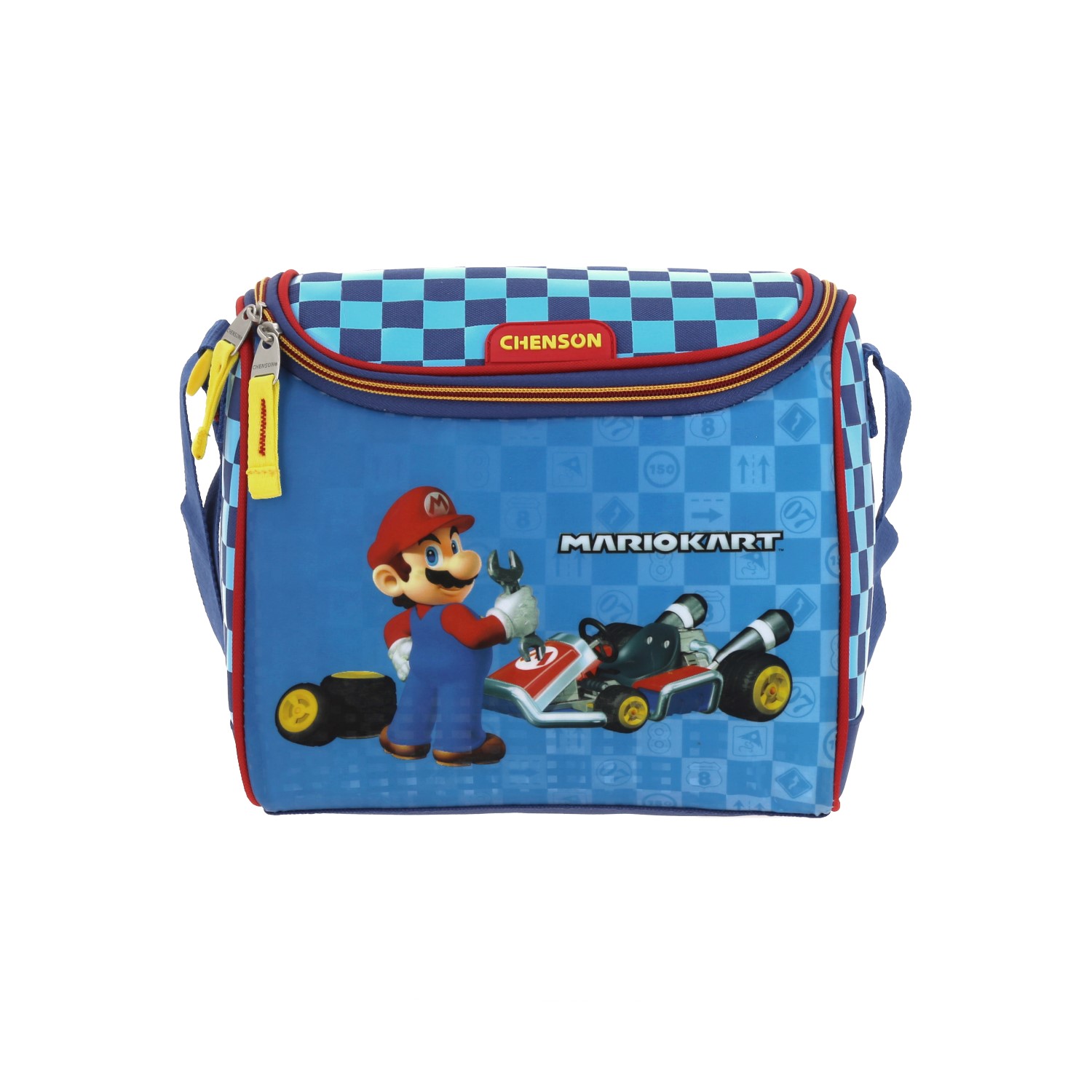 Lonchera escolar térmica Mario Bros by Chenson Azul para niños – Ideal para primaria
