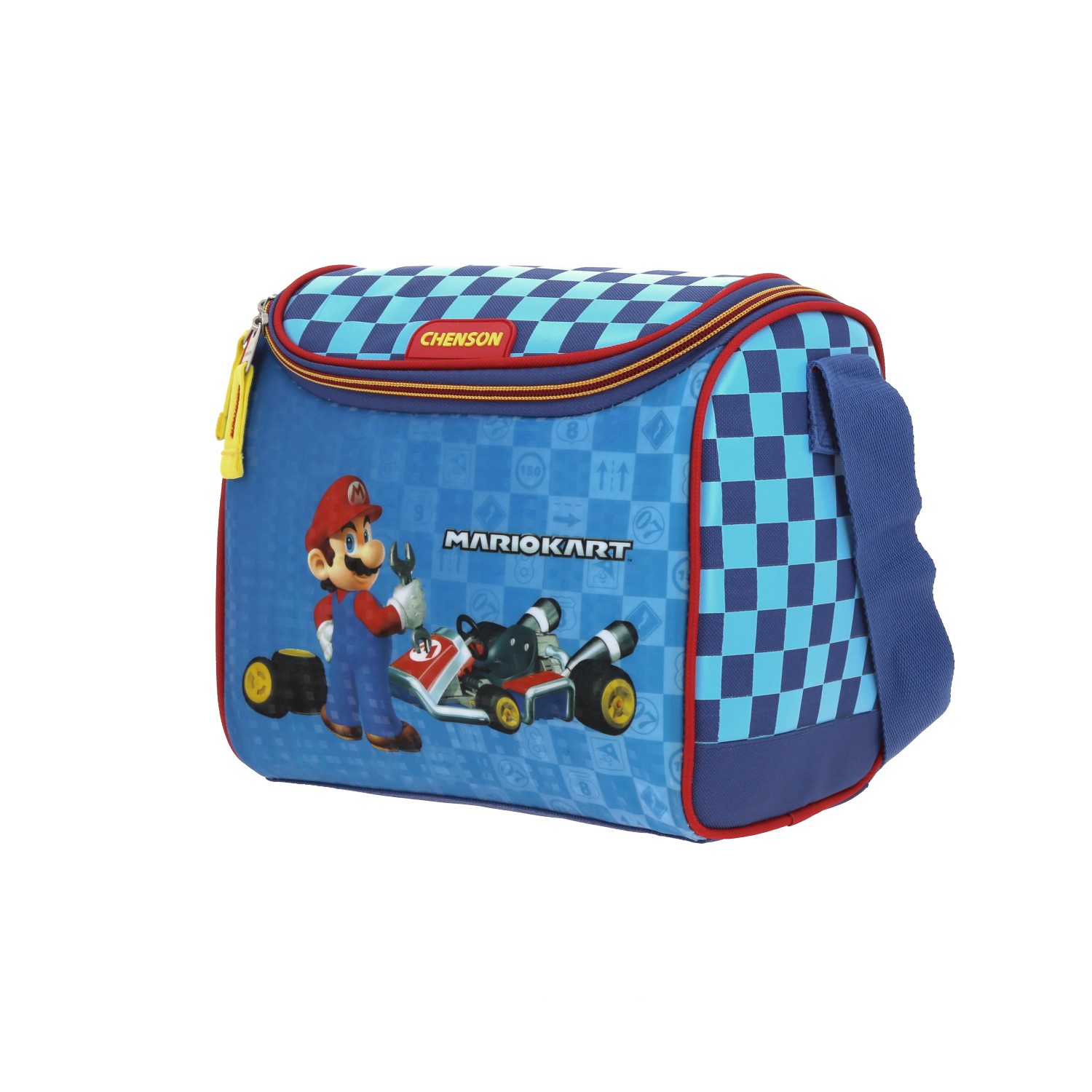 Lonchera escolar térmica Mario Bros by Chenson Azul para niños – Ideal para primaria 2