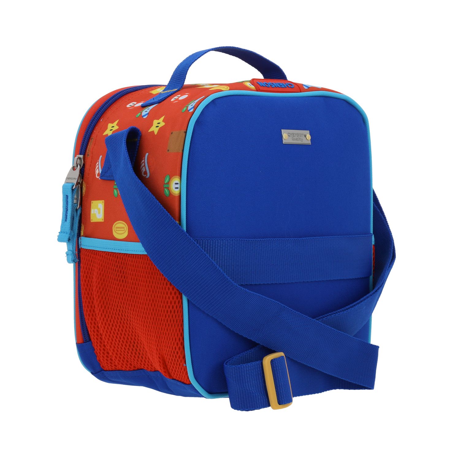 Lonchera escolar térmica Mario Bros by Chenson Roja ideal para niños 3