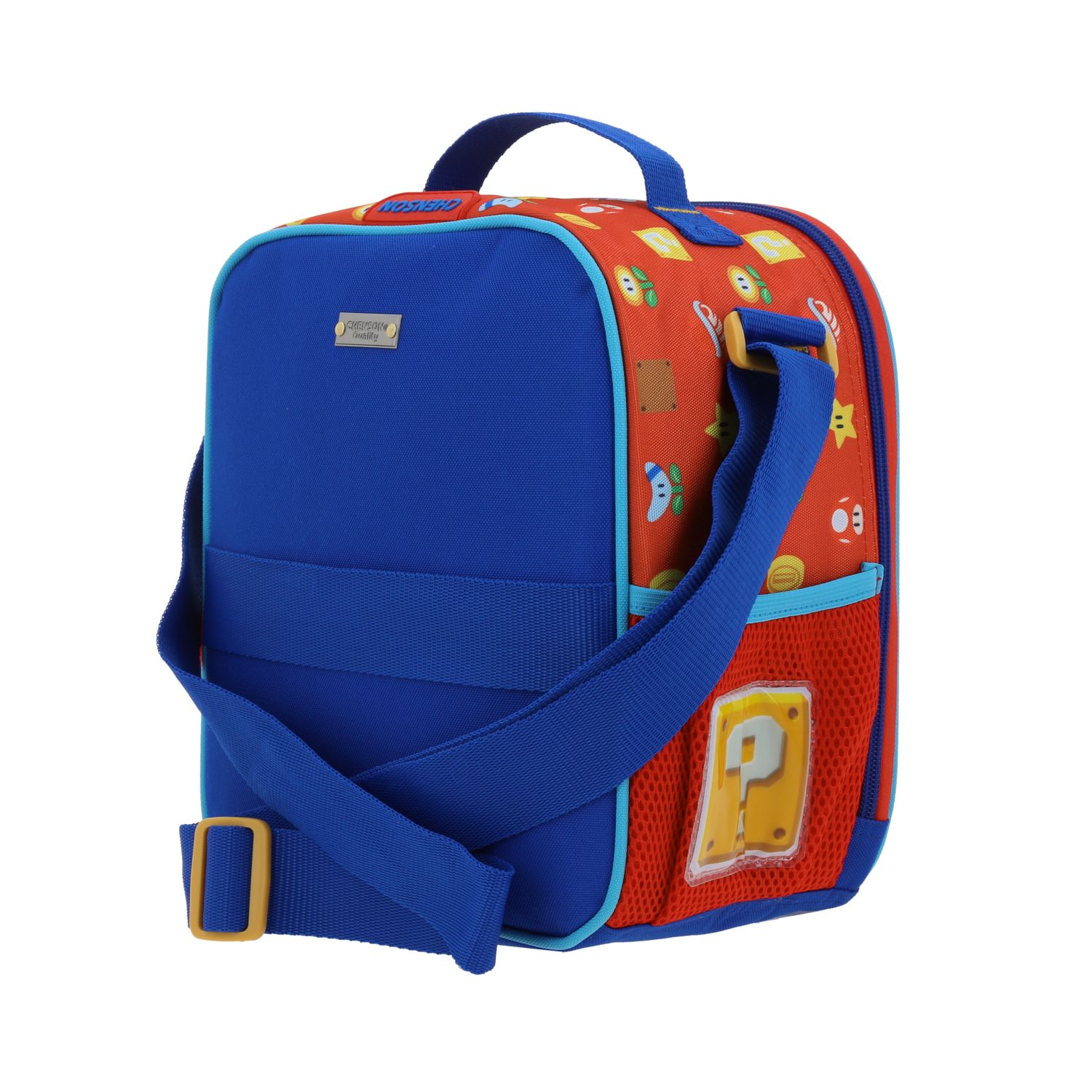 Lonchera escolar térmica Mario Bros by Chenson Roja ideal para niños 5