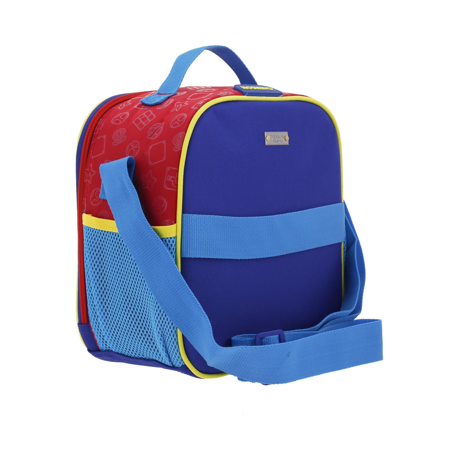 Lonchera escolar térmica Mario Bros roja para niño – Ideal para primaria 3