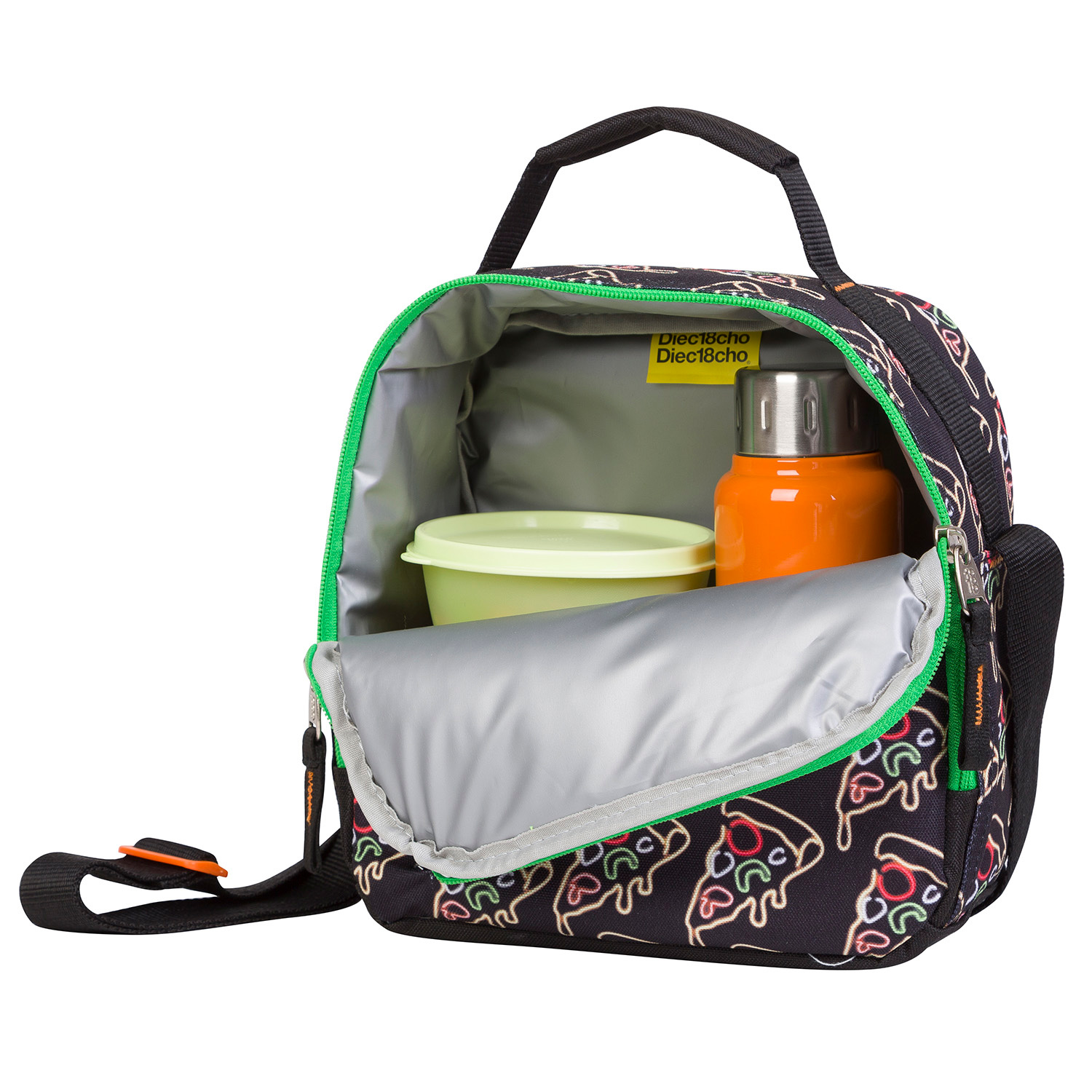 Lonchera Escolar Térmica Negra 1818 by Chenson para jóvenes - vista 2