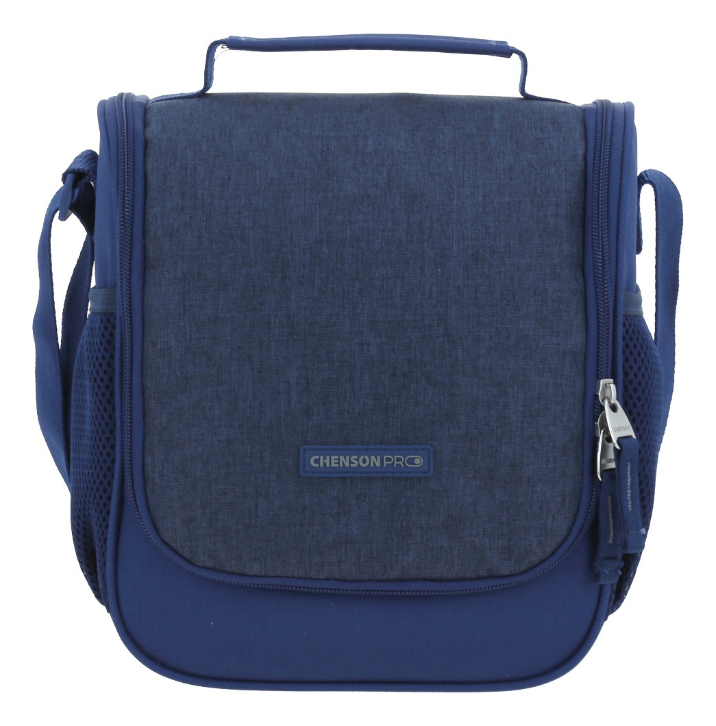 Lonchera Termica Chenson Pro Evan Color Negro Color Azul Liso