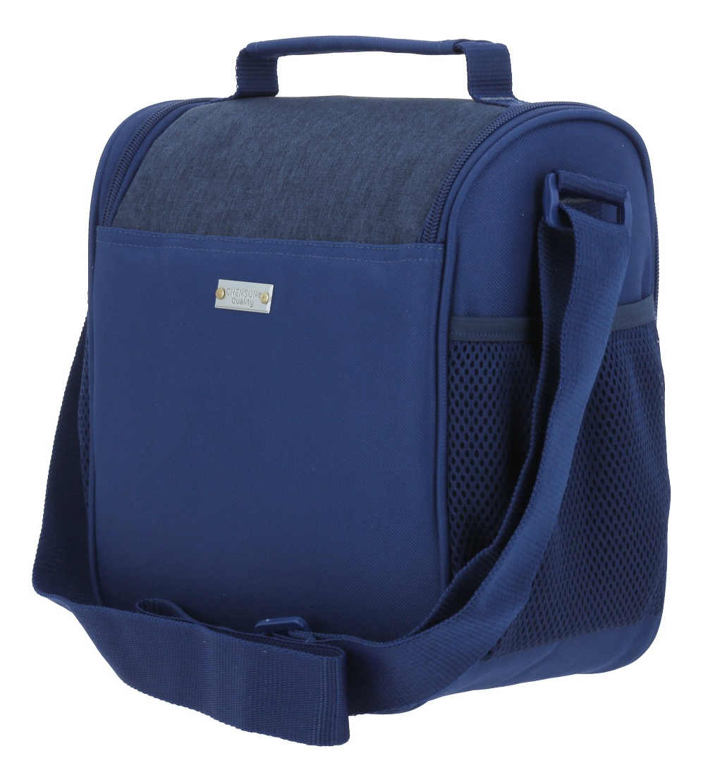 Lonchera Termica Chenson Pro Evan Color Negro Color Azul Liso 3
