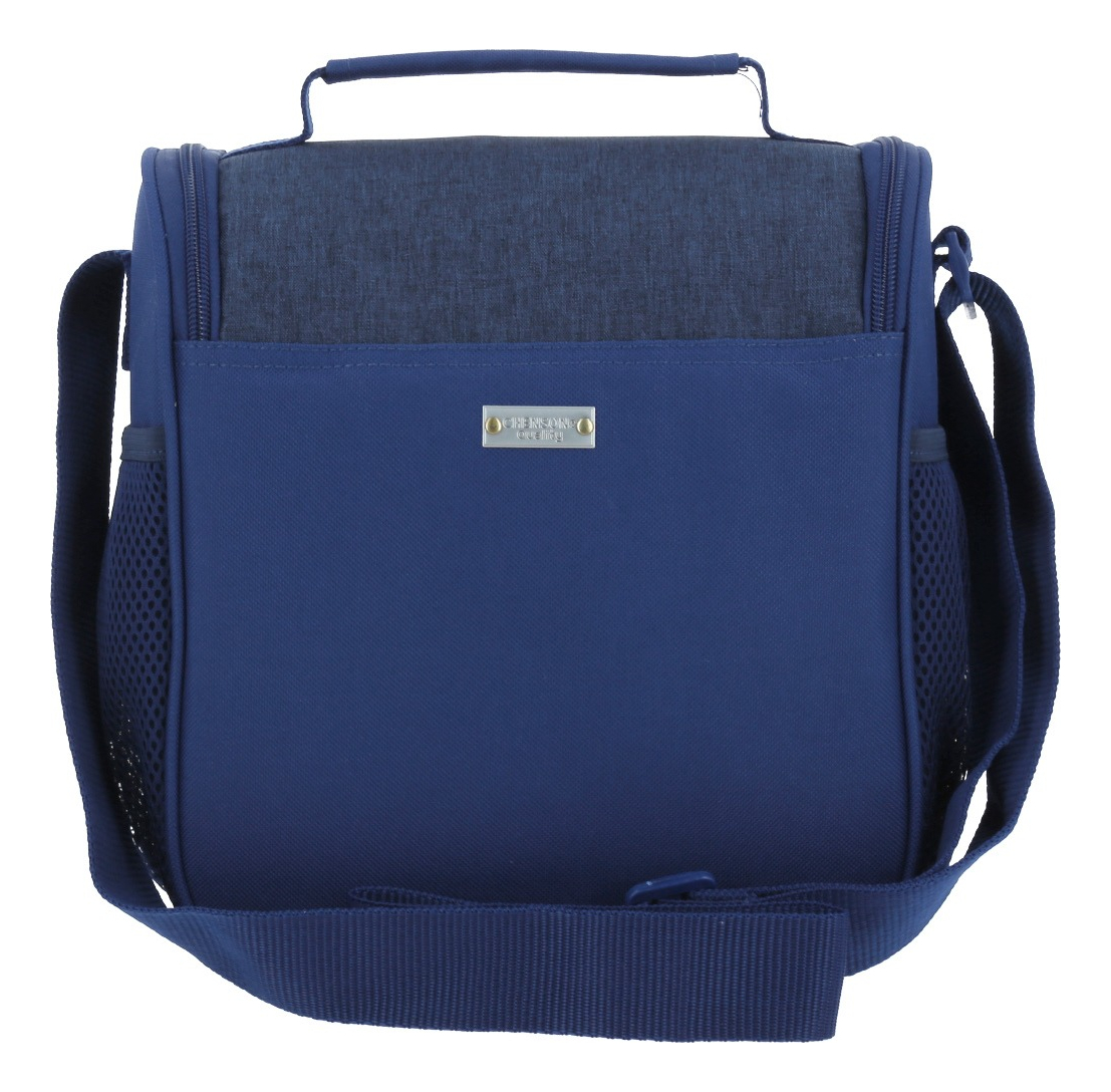 Lonchera Termica Chenson Pro Evan Color Negro Color Azul Liso 4