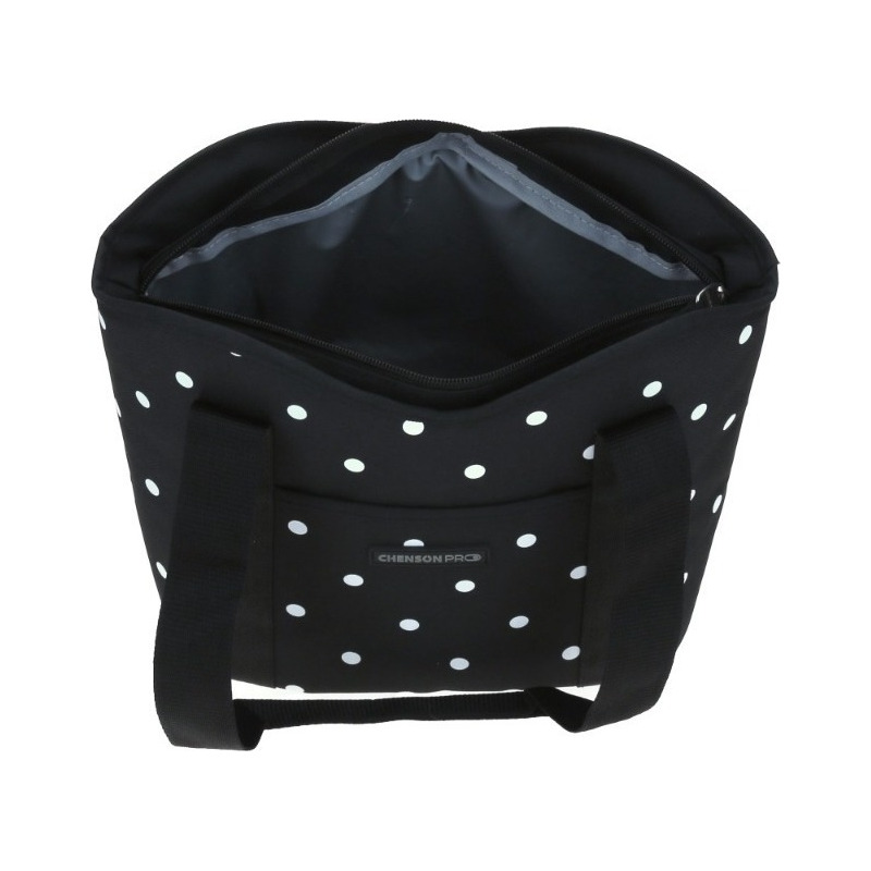 Lonchera Termica Chenson Pro Raze Negra Puntos Color Negro 3