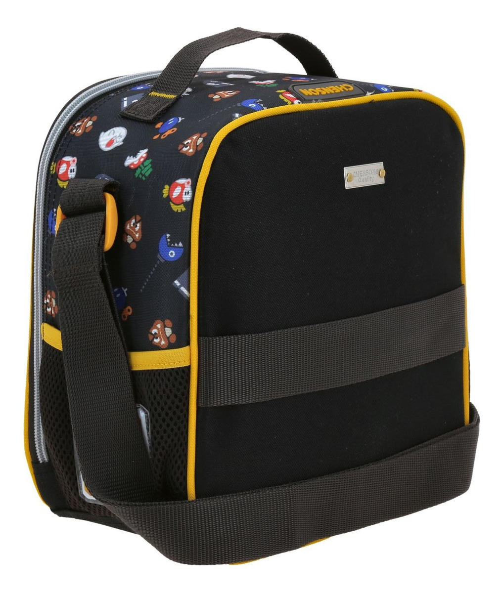 Lonchera Termica Chenson Super Mario Mb70712-3 Woat Negro 2