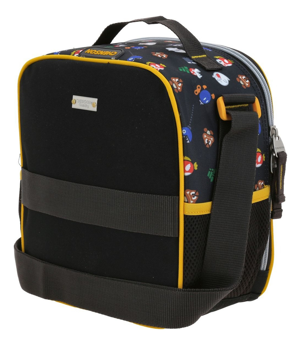 Lonchera Termica Chenson Super Mario Mb70712-3 Woat Negro 4