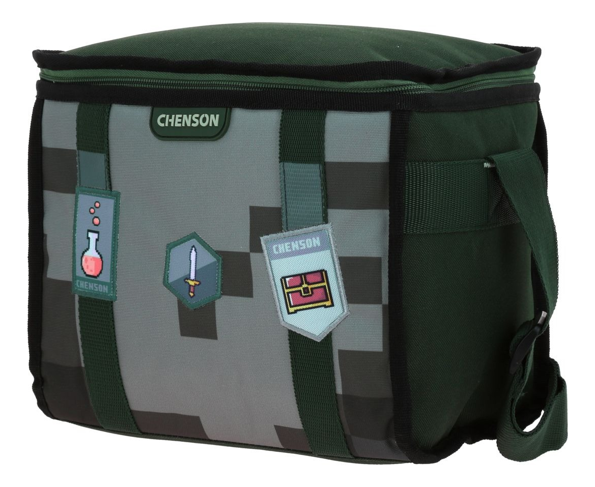 Lonchera Termica Escolar Chenson Pixels Para Niño Co70538-g 2