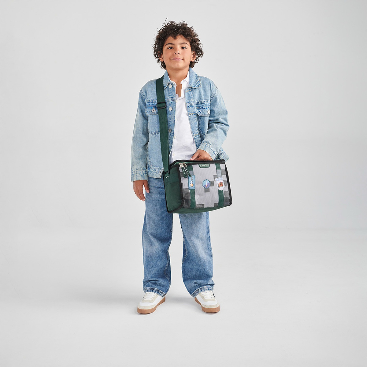 Lonchera Termica Escolar Chenson Pixels Para Niño Co70538-g - vista 2