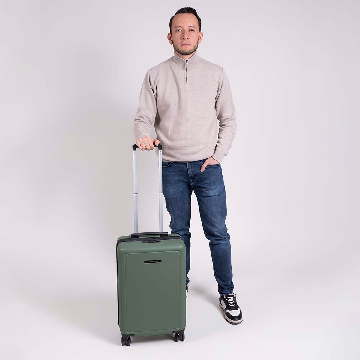 Maleta De Viaje Rigida Carry On De Mano Cabina Chenson Eros - vista 2