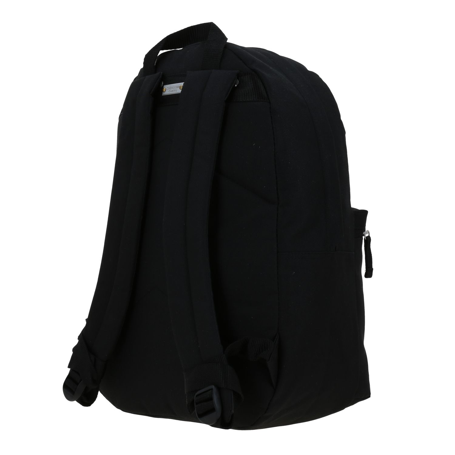 Mochila Escolar Juvenil 1818 by Chenson Negra con Doble Bolsillo Frontal 5
