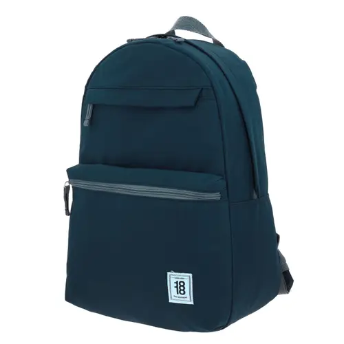 Mochila escolar juvenil 1818 by Chenson azul marino con doble bolsillo - vista 2