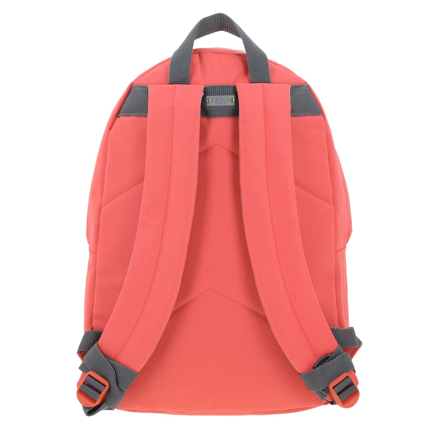 Mochila escolar juvenil 1818 by Chenson Naranja con doble bolsillo frontal 4