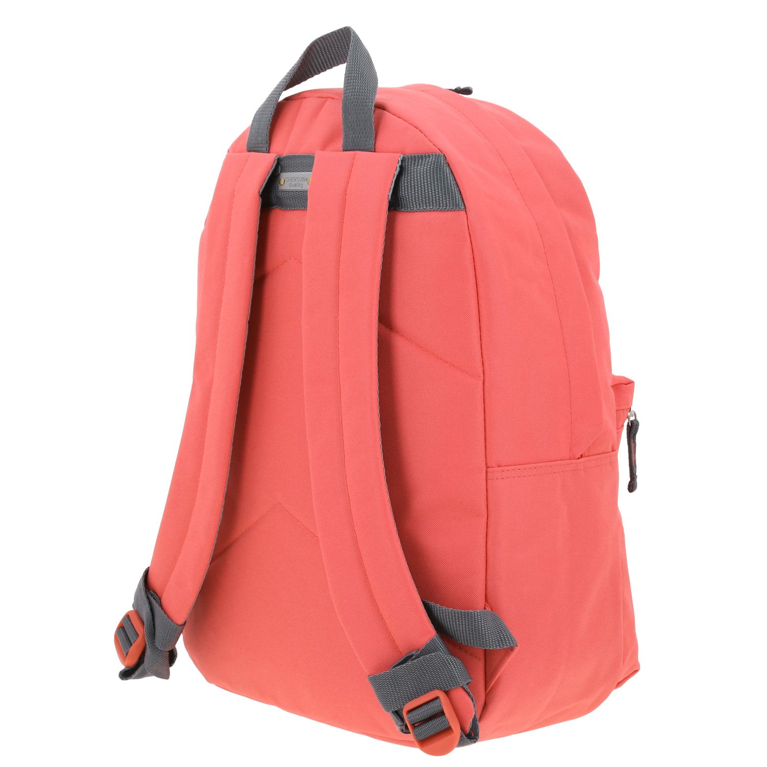 Mochila escolar juvenil 1818 by Chenson Naranja con doble bolsillo frontal 5