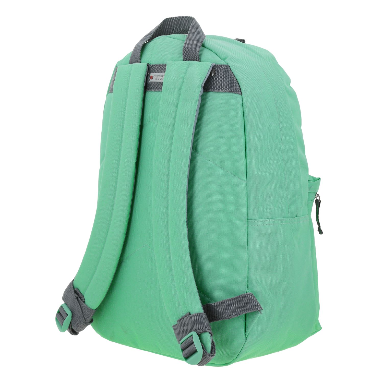 Mochila escolar juvenil turquesa 1818 by Chenson con doble bolsillo frontal 5