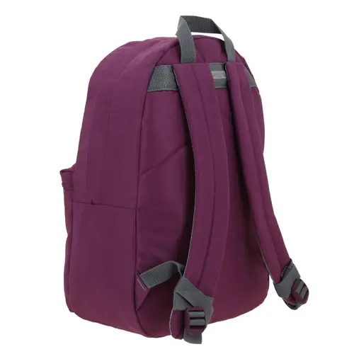 Mochila escolar juvenil 1818 by Chenson color violeta con doble bolsillo 3