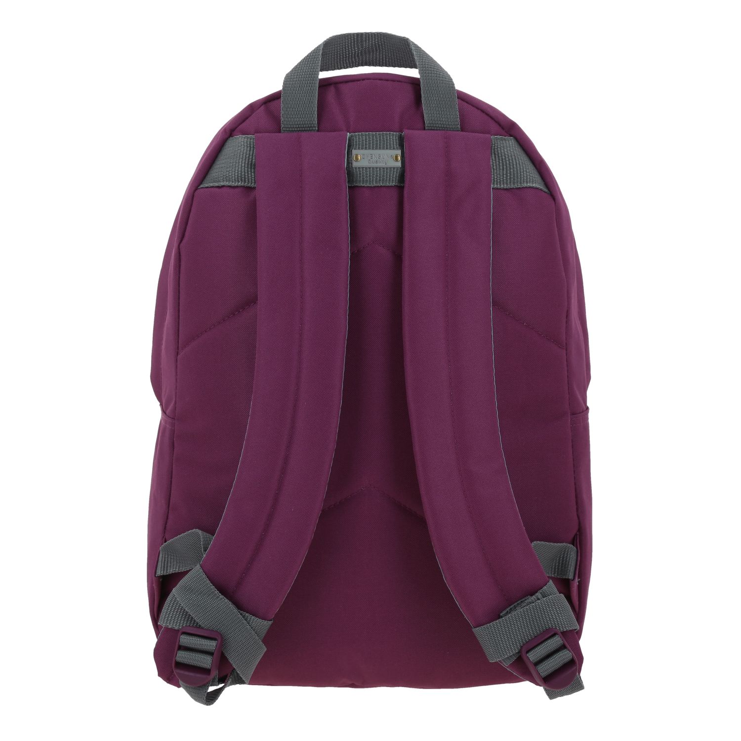 Mochila escolar juvenil 1818 by Chenson color violeta con doble bolsillo 4