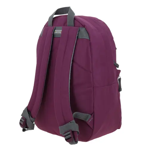Mochila escolar juvenil 1818 by Chenson color violeta con doble bolsillo 5