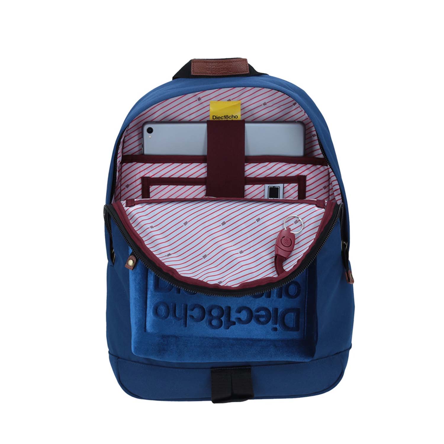 Mochila Escolar 1818 by Chenson Azul Porta Laptop 13" | Juvenil 5