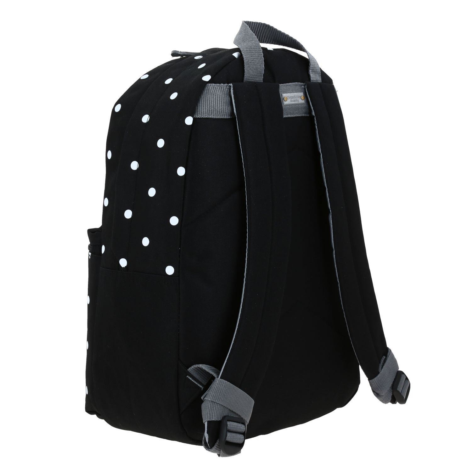 Mochila escolar juvenil 1818 by Chenson en negro, funcional y moderna 3