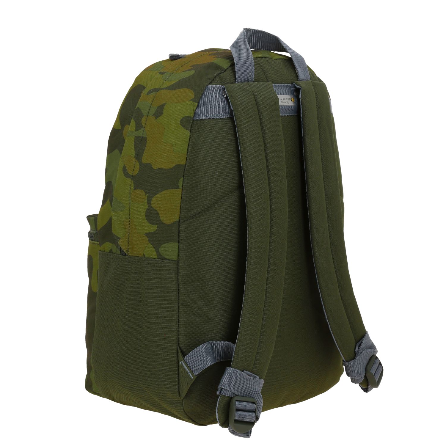 Mochila escolar juvenil 1818 by Chenson Verde seco con amplio compartimento 3