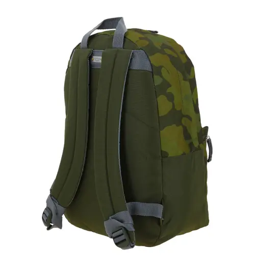 Mochila escolar juvenil 1818 by Chenson Verde seco con amplio compartimento 5