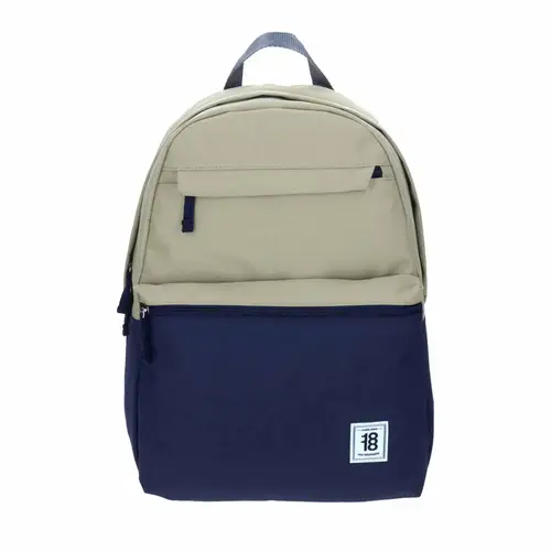 Mochila juvenil 1818 by Chenson beige con amplio compartimento 1
