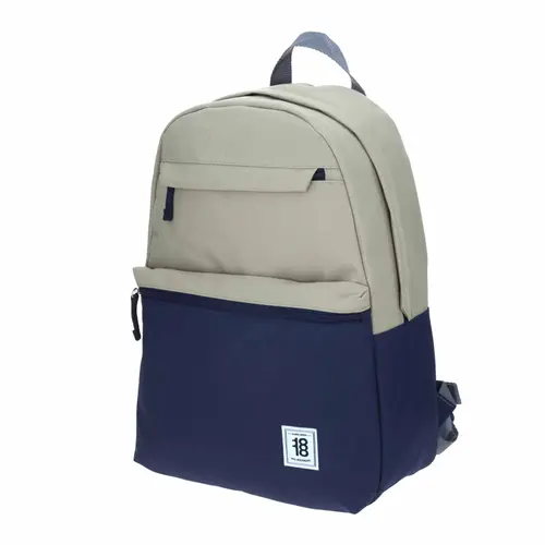 Mochila juvenil 1818 by Chenson beige con amplio compartimento 2