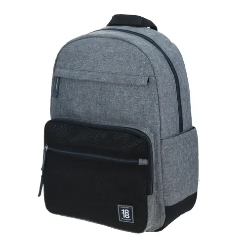 Kit Escolar 1818 by Chenson (Mochila + Lonchera) Gris Juvenil - Modelo 1865731 3